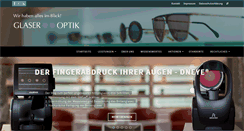 Desktop Screenshot of glaseroptik.de