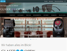 Tablet Screenshot of glaseroptik.de